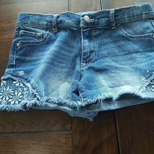 JORDACHE -bejeweled- CUT OFF SHORTS/B2A